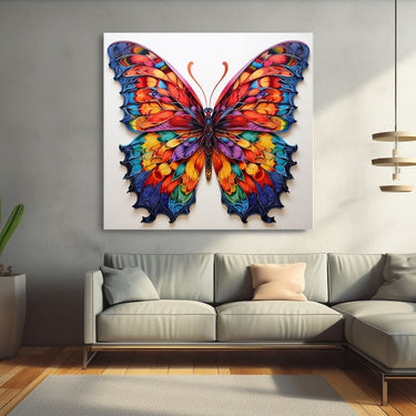Butterfly Symmetry Painting